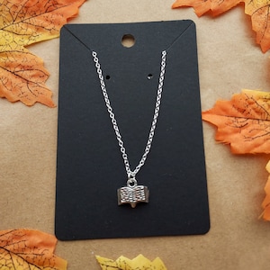 Silver Book Necklace | book jewellery, book jewelry, book gifts, valentines gifts, gifts,mothers day, birthday gifts, handmade, y2k