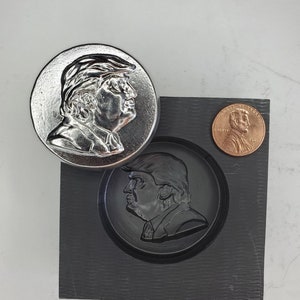 3D Trump Graphite Ingot Mold