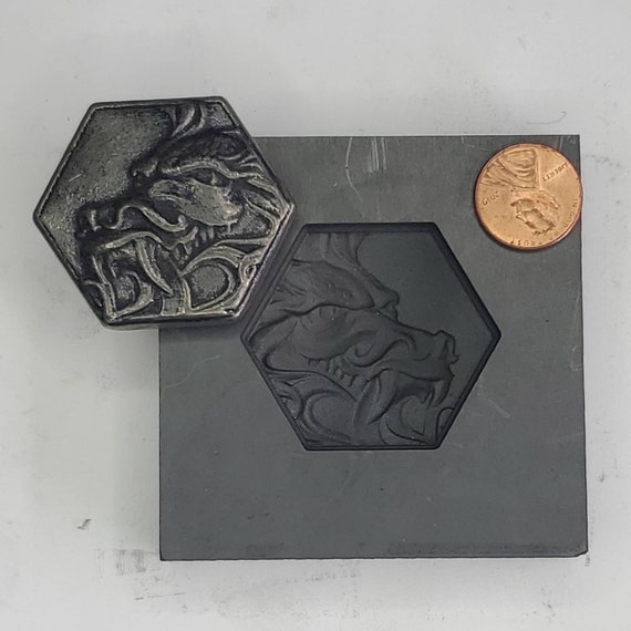 3D Graphite mold Hex Dragon