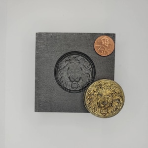 3D Graphite mold Deco Lion