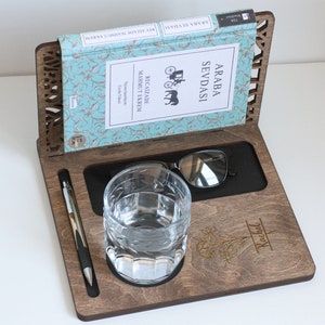 Personalized Book Stand l Book Nook Holder, Bookmark Stand l Book Decor l Book Gift l Book Lover Gift Ideas