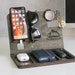 Desk Organizer l Docking Station Men l Dock Station l Gift For Him l Tech Gift l Personalized Wooden Organizer l Edc Tray l Docking Tray 