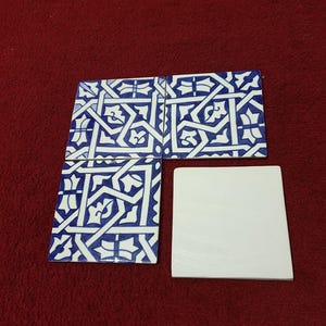 Moroccan Zellij Ceramic Tile-Ceramic tiles-artisan tiles-Zellij ceramic tiles-geometric tiles-handmade ceramic tile-wall decor tiles-ScayFez