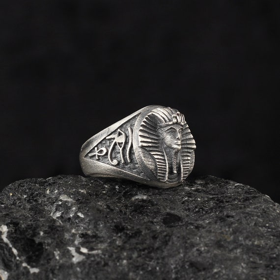 Pharaoh head ring sale