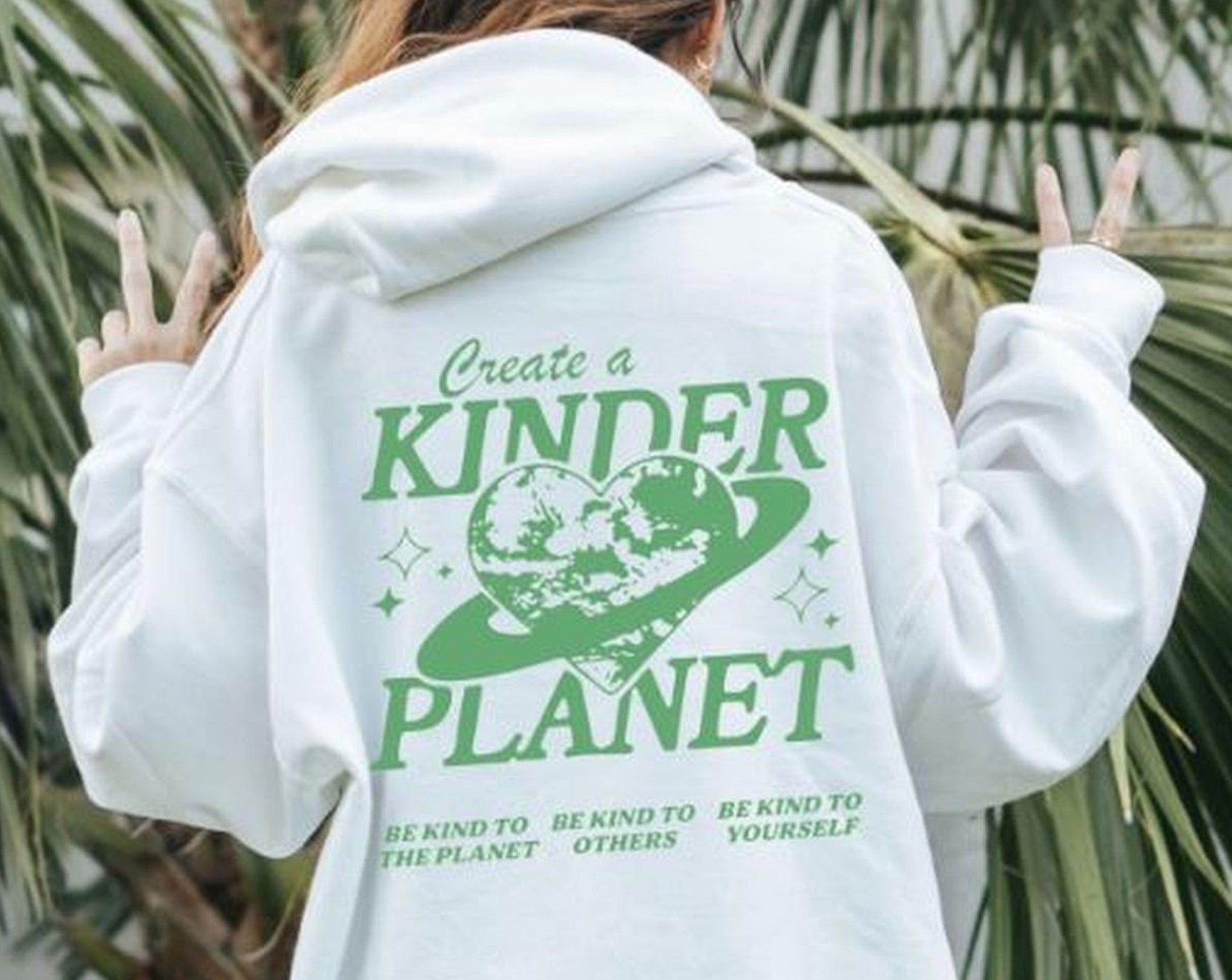 Create a kinder planet hoodie