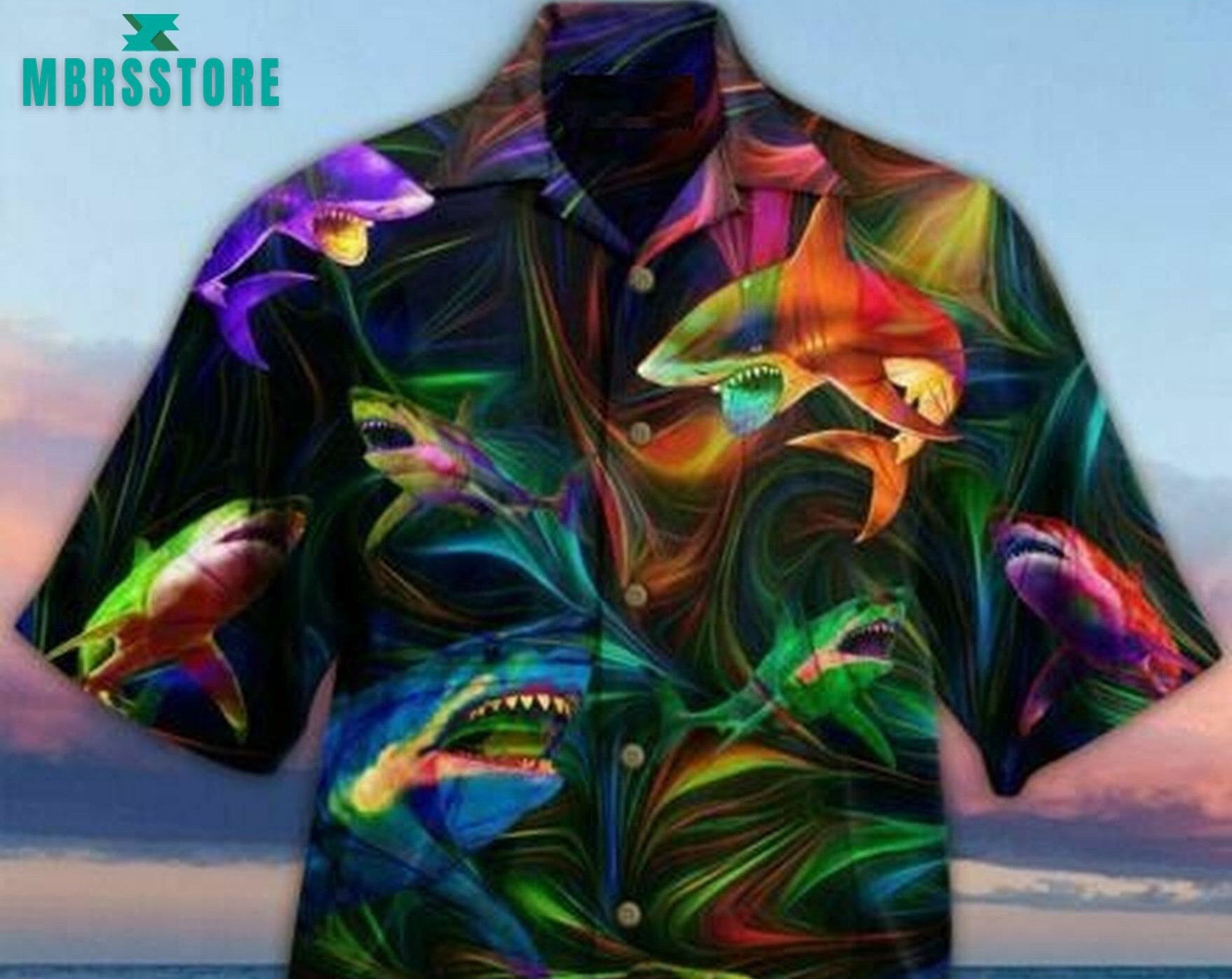 Discover Amazing Shark Unisex Hawaii Beach 3D Shirt, Summer Shirt
