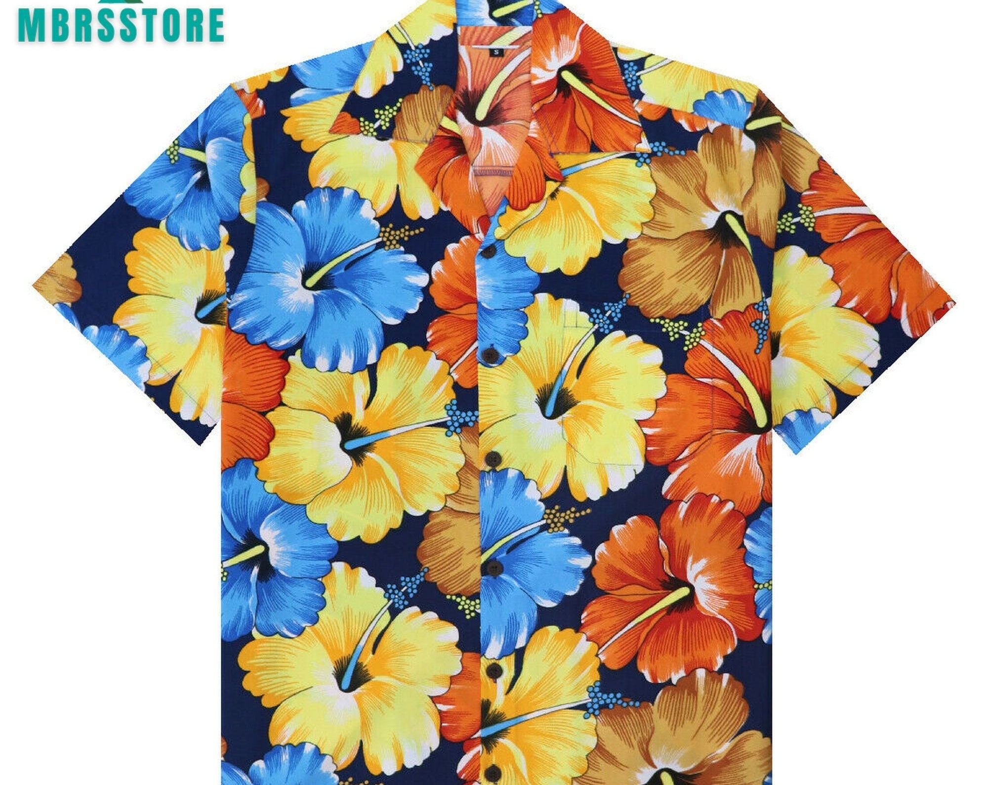 Discover Hawaiian Shirts for Men Aloha Casual Button Down Cruise Beach