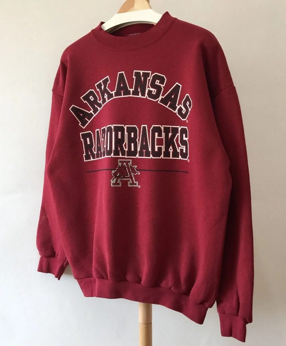 Vintage University of Arkansas Razorbacks Crewneck Sweatshirt - Etsy