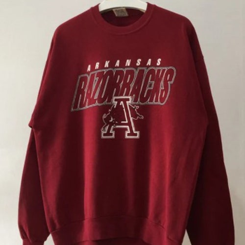 Vintage University of Arkansas Razorbacks Crewneck Sweatshirt - Etsy
