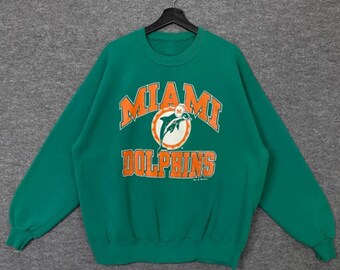 miami dolphins vintage sweatshirt