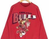 Vintage Chicago Bulls Sweatshirt, Chicago Bulls Shirt, Nba Basketball Shirt, Nba Tshirt, Unisex Shirt, Vintage Shirt, Shirt For Man Woman