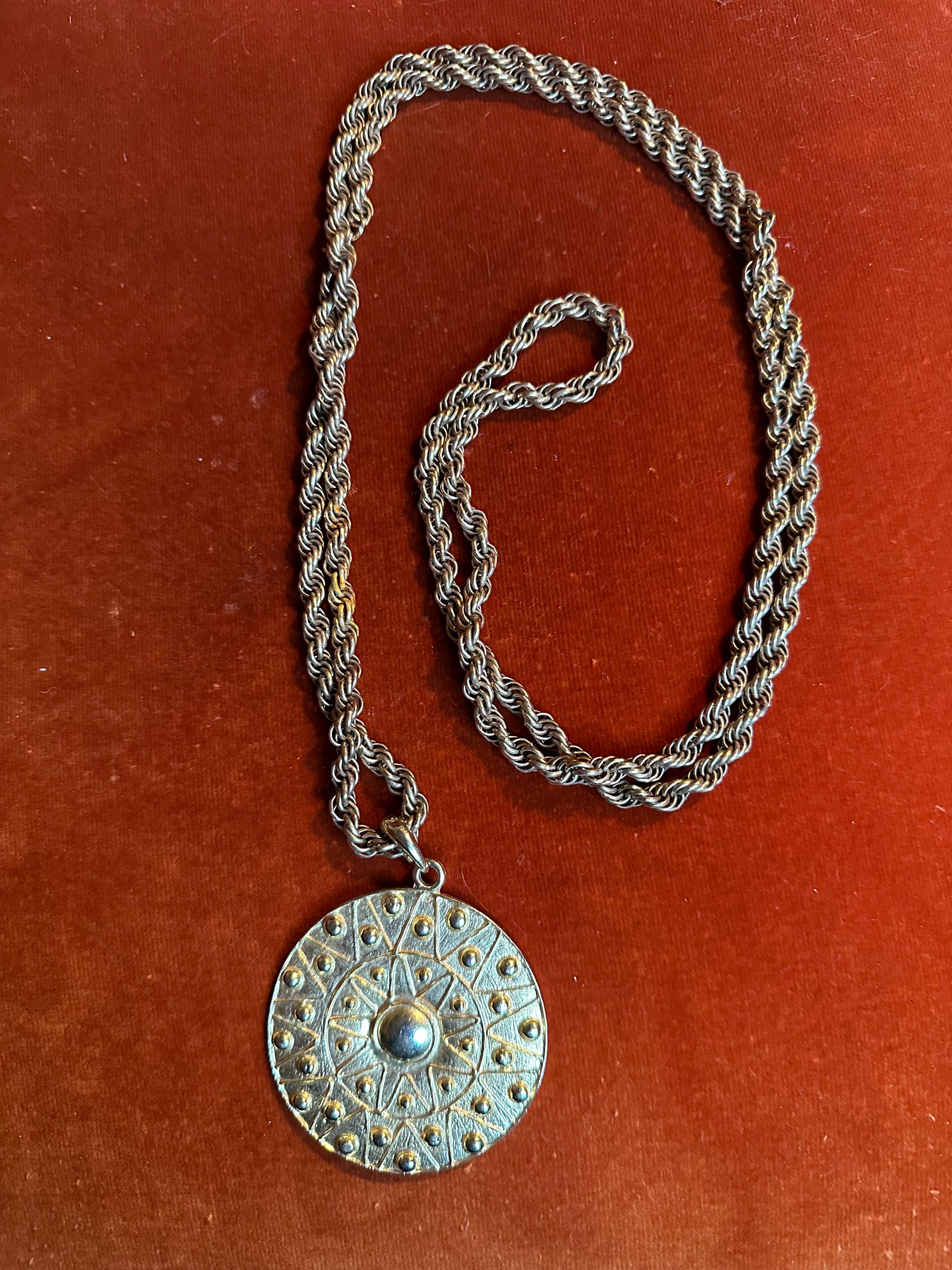 Long 1970s Goldtone Chain - Etsy
