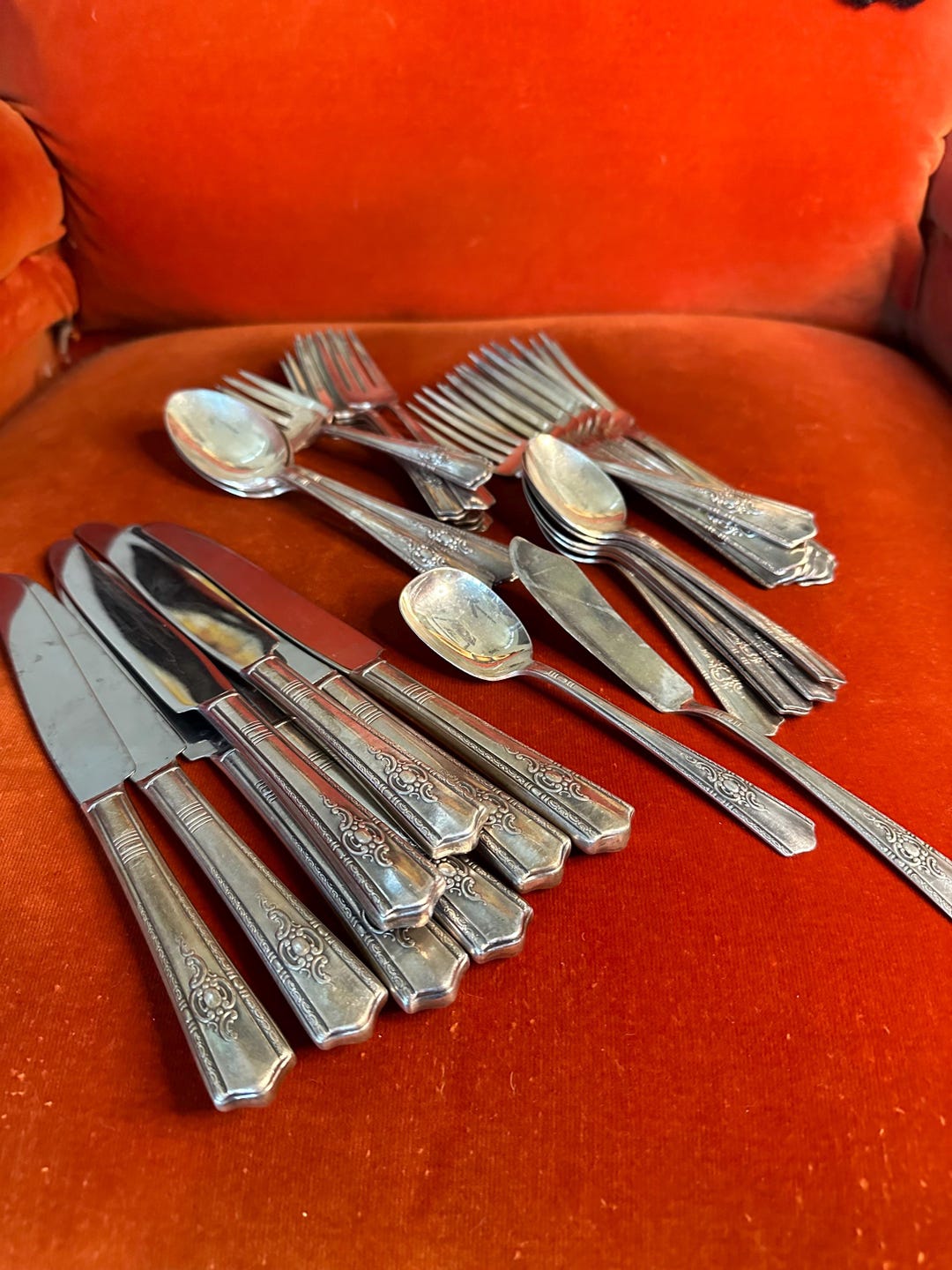 Harmony House (Wallace) Danish Queen Silverplate Flatware - Vintage Silverware Set - Choice Of Pieces