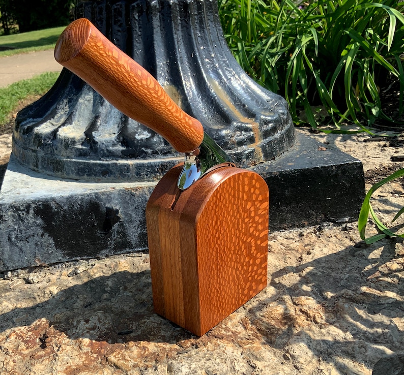 Handmade Leopard Wood Pizza Cutter With Display Stand - Etsy