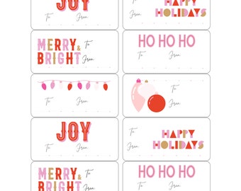 Christmas gift labels/tags | Digital Download