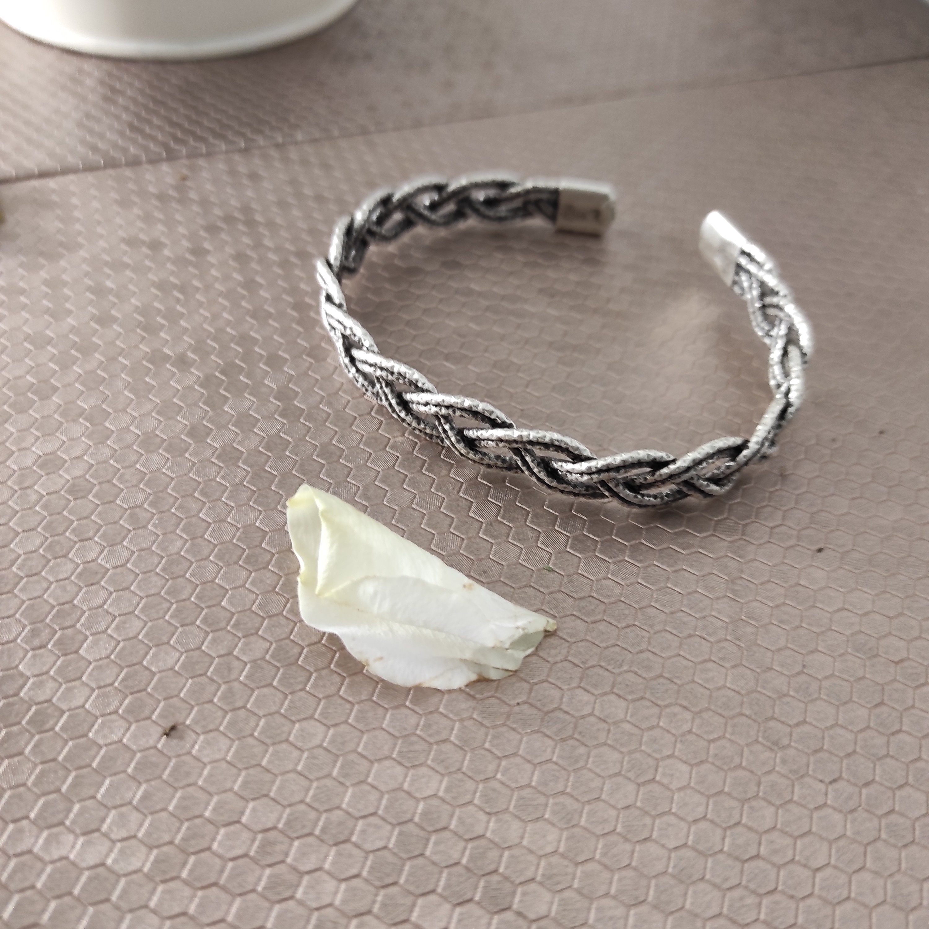 超美品】CTHY HERITAGE/WAVE LAYERED BANGLE
