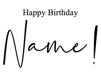 Custom Door Decals Vinyl Stickers Multiple Sizes Happy Age Birthday Girl Name Birds Lifestyle Happy Birthday Signs Outdoor Luggage & Bumper Stickers for Cars Black 27X18Inches Set of 10 Custom Door Decals Vinyl Stickers Multiple Sizes Happy Age Birthday Girl Name Birds Lifestyle Happy Birthday Signs Outdoor Luggage & Bumper Stickers for Cars Black 27X18Inches Set of 10