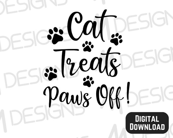 Cat Treats Clipart
