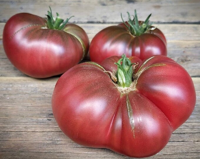 Rosella Purple Dwarf Heirloom Tomato Seeds Etsy