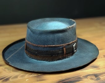 Custom distressed hat | Nashville Blues