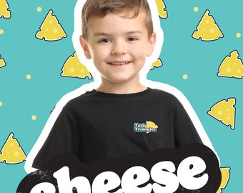 Fun Graphic Food Tee | Cheese lover shirt | Food clothing | Unique gift | Great gift idea  | Jarlsberg | Snack food