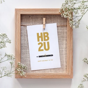 Happy Birthday to You Card | Australian Made | Recycled Paper
