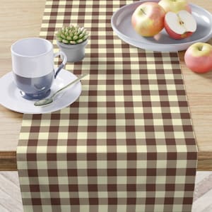 Table Runner - Beige Buffalo Plaid
