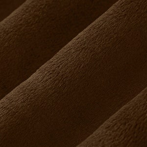 BROWN CUDDLE 3 SOLID, Shannon Fabrics
