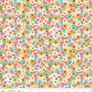 SPRING GARDENS CREAM, Riley Blake Designs