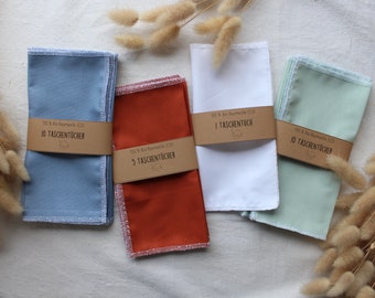 Taschentücher aus Biobaumwolle