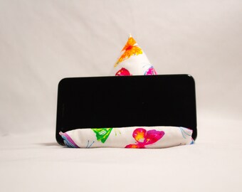 Handmade Multi-Color Butterfly Smart Phone Pillow