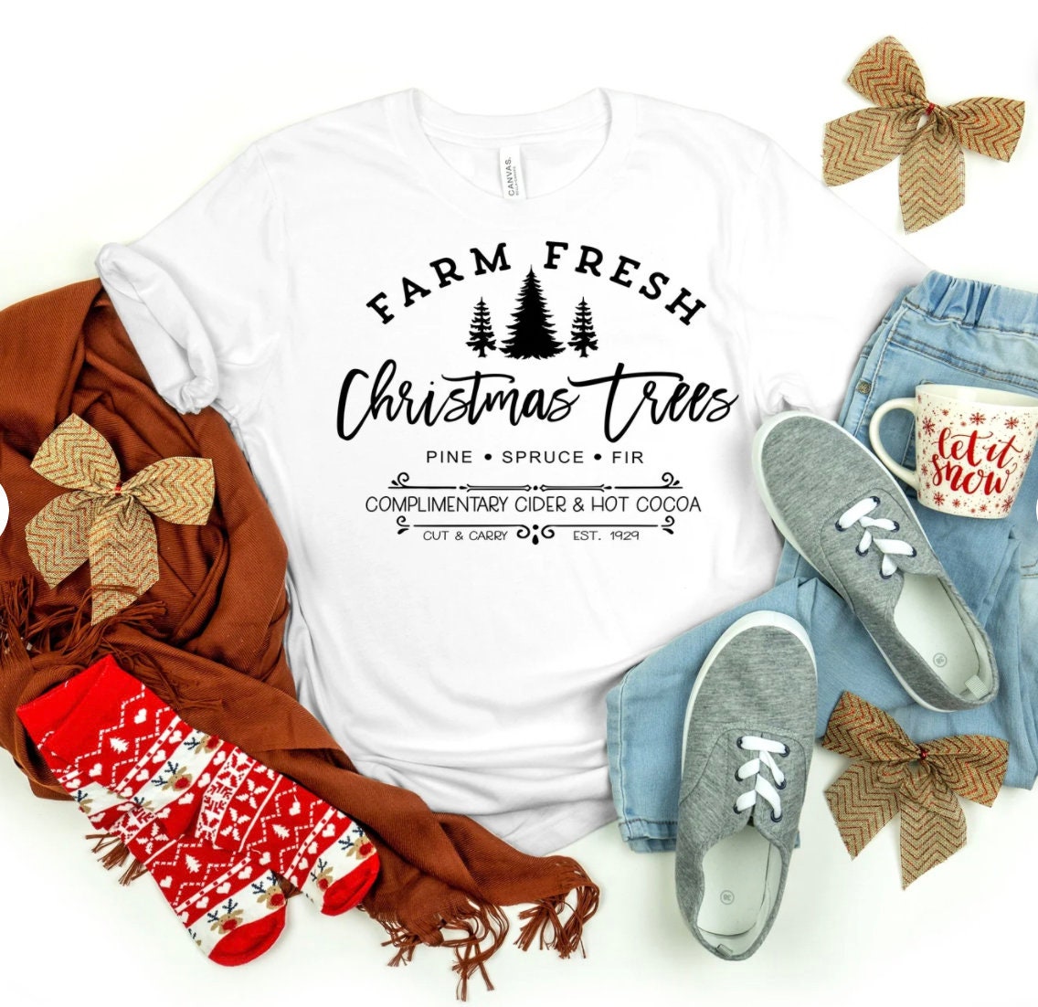 Discover Farm Fresh Christmas Trees Shirt