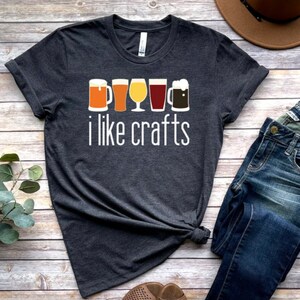 Typography print Beer T shirt Beer lover gift INDIANA Beer Shirt