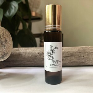 10ml Uplifting & Calming Certified Organic Aromatherapy 10ml Roll-On