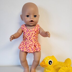 Ropa de muñeca 43 cm, traje de baño