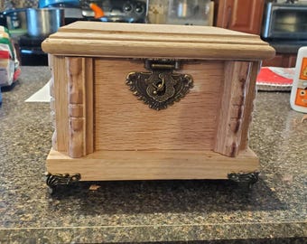 Dracula Love Tale Music Box, Solid Oak, Danny Elfman Score (USB Programmable)