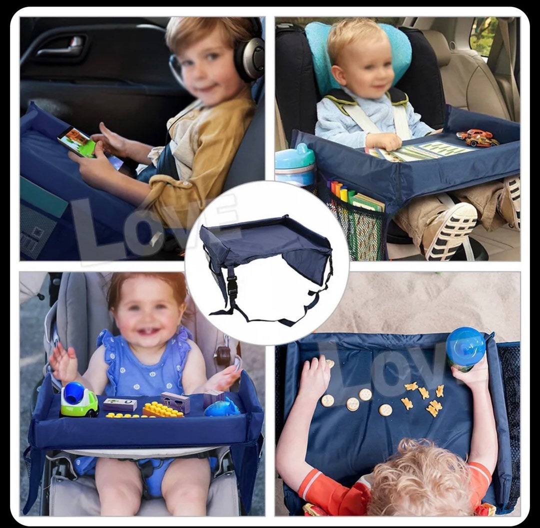 Waterproof Baby Table Car Seat Tray Storage Kids Toys Infant - Etsy