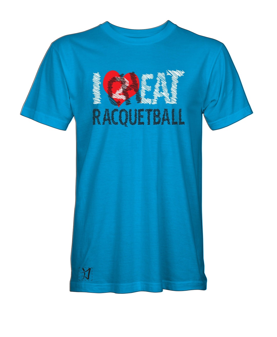 Racquetball cheat-racquet Sport-tshirt-team Dovetail-unisex-moisture ...