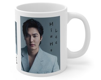 Lee Min-Ho Mug 11oz, Gift for K-drama fans, Drinking Vessel, Mug gift for friends