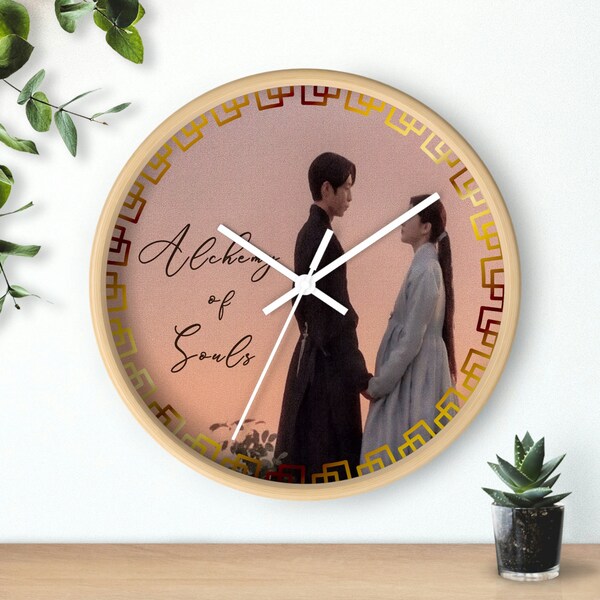 Korean Wall Clock Etsy