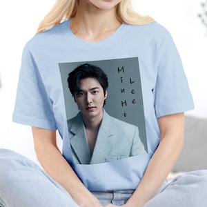 Lee Min-Ho Unisex Jersey Short Sleeve Tee, Korean Actor tshirt, Kdrama fans