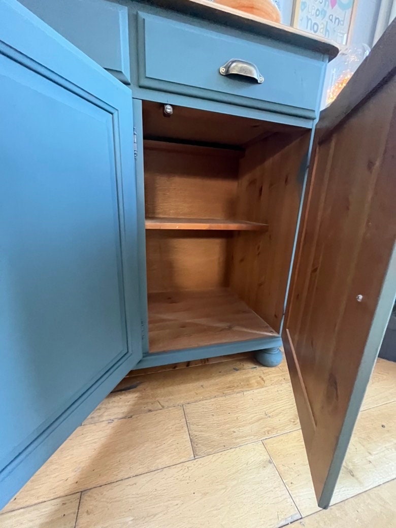 Refurbished Ducal Victoria Pine Welsh Dresser Display Etsy UK