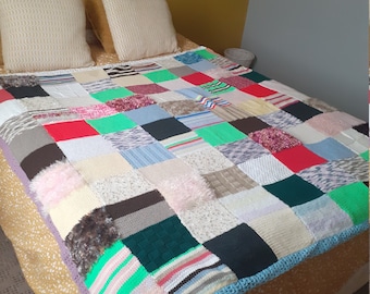 Coperta lavorata a mano