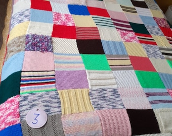 Coperta lavorata a maglia