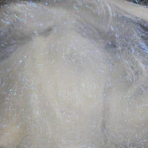 White angelina fiber 1/4 oz, 1/2 oz and 1 oz