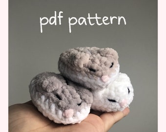 Dwarf Hamster Crochet Pattern - PDF Pattern