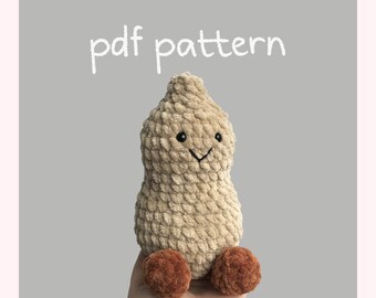 Peanut Crochet Pattern - PDF Pattern