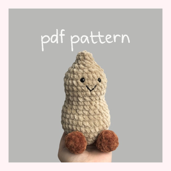 Peanut Crochet Pattern - PDF Pattern