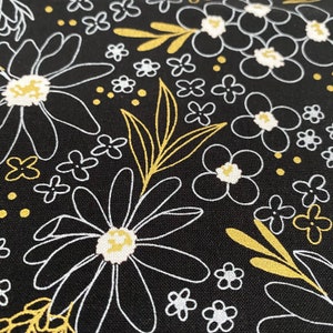 0.5 m cotton fabric Gilded by Alli K for Moda fabrics / metallic effect / patchwork fabric image 2