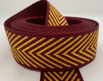 Arrow Webbing: Red Wine Arrow Webbing: Red Wine